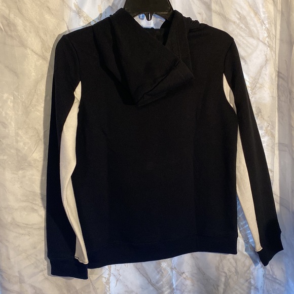 Ideology Big Boys Colorblocked Pullover Hoodie Noir Limitless Medium NWT - Picture 8 of 11